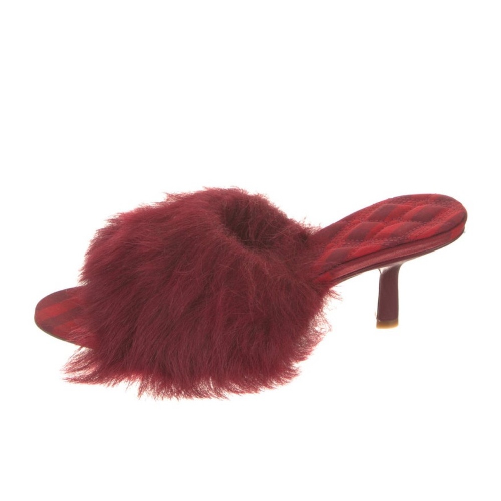 Burberry shearling mules